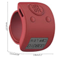 Miniatyrbillede 4 af 5: Mini Digital LCD Elektronisk Finger Ring Håndtæller 6 Cifre Genopladelige Tællere Clicker-Bl