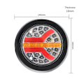 Miniatyrbillede 4 af 5: 2 stk. 12V 24V LED Rund Bil Baglygte Bremse Stop Side Markør Blinklys Advarselslampe Lastbil