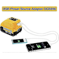 Miniatyrbillede 3 af 3: Dcb090 USB Adapter Udskiftning Til Alle Dewalt 10.8v/14.4v/18v Li-ion Batterier USB Oplader Strømindsætning Til Dewalt Xr Max Dcb200 Dcb201 Dcb180 Dcb120
