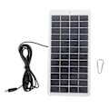 Miniatyrbilde 2 av 5: Solcellepanel Bærbar Høy Effektivitet Værbestandig Solcellelader med DC-grensesnitt for Trafikklys 5W 12V