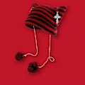 Miniatyrbild 3 av 5: Grunge Beanies Virkade Stickade Mössor För Kvinnor Flickor Fox Cat Ear Goth Emo Alt Y2k Accessoarer Grungekläder