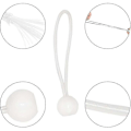 Miniatyrbillede 2 af 5: 50 stk. elastiske kugle-bungee snore, presenningsstrammer til pavillon, camping
