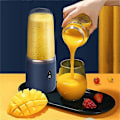 Miniatyrbillede 4 af 5: 6 Bærbar Juicer Kop Juicer Frugtkop Automatisk Lille Elektrisk Juicer Smoothie Blender Mad