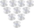 10 st 30mm Dubbelsidiga Sugproppar Sugkoppar För Plastglas