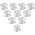 Miniatyrbillede 1 af 5: 10 stk. 30 mm dobbeltsidede sugekopper til plastglas