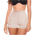 Miniatyrbild 2 av 3: Kvinnor Body Shaper Vadderad Trosor för Stusslyft Höftförstärkare Falsk Rumpa Formande Underkläder Push Up Shorts