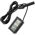Miniatyrbillede 3 af 5: Digitalt Termometer Hygrometer, Indbygget Mini Termometer med Ekstern Probe