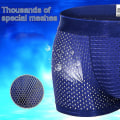 Miniatyrbild 3 av 4: 4 STK Boxer för män Mesh Able Shorts för män Black S