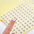 Pikkukuva 3 / 5: 100 Arkkia Numerotarrat 1-100 Pyöreät Numerotarrat