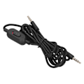 Miniatyrbilde 1 av 5: Spillhodetelefon Lydkabel Volum Mikrofonkontroll for Logitech G233 G433 GPRO GPROX