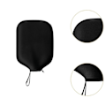Miniatyrbilde 3 av 3: Pickleball Paddle Cover Racket Sleeve Vanntett Universal Racket Beskyttelse Svart