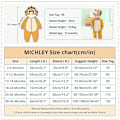 Miniatyrbild 3 av 5: Unisex baby Vinter Höst Flanell Huva Romper Cosplay Jumpsuit Hög kvalitet Squirrel 2 5 Months