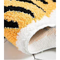 Miniatyrbild 3 av 5: Tflycq Söt Mjuk Tigerformade Djur Badmatta Area Matta För Sovrum Badrum Kök Golv Vattenabsorption Halkfri Liten Matta Dörrmatta Barnrum