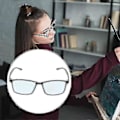 Pikkukuva 3 / 5: Värisokeuslasit, muodikkaat punavihreät värisokeuslasit, värisokeutta korjaavat lasit, parannettu premium-malli