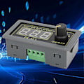 Miniatyrbillede 4 af 5: DC Motorstyring PWM Motorhastighedsregulator LED Lysdæmper Digitalt Display Encoder 5V 12V 24V