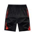 Miniatyrbild 1 av 5: Plus Size Sports Shorts Herrshorts Stretch sommarbyxor i mesh Red M