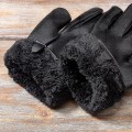 Miniatyrbild 2 av 5: Vinter äkta fårskinnshandskar för män, thermal kashmirfoder Sl Style2 S