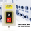 Pikkukuva 1 / 5: Itselukittuva 3P On/Off Virtapainikekytkin AC 380V 3.7kW BS230B