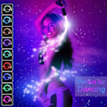 Miniatyrbillede 5 af 5: Multi Farve LED Fiber Optisk Pisk Halloween Fest Danse Pisk LED Lys