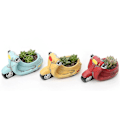 Miniatyrbilde 3 av 5: Mini Blomsterpotte Sement Bilform Retro Plantepotte Hagepotter Retro Bil Blomsterpotte
