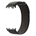 Pikkukuva 1 / 3: Huawei Watch D2:lle Nylon-ranneke, säädettävä korvaava ranneke - Musta