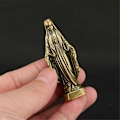 Miniatyrbild 3 av 5: Vår Fru Dekoration Religiös Jul Krubba Ornament Vår Fru Staty Jesus Staty Religiös St