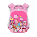 Miniatyrbild 1 av 5: Kirby Barn Ryggsäck Pojkar Ryggsäck Tecknad Anime Studentbok Väska Barn Flickor Skolväska Barn Ryggsäck Födelsedagsfest Present Kirby-14