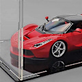 Miniatyrbild 5 av 5: Transparent Leksaksbilsmodell Varm Dammtät Display Skyddsbox, Lämplig kompatibel med 1/18