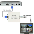 Pikkukuva 2 / 3: VGA - BNC-videomuunnin VGA - BNC-videoadapteri VGA - BNC-lähtövideomuunninadapteri