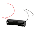 Miniatyrbillede 4 af 5: 5 stk. Batteriholder i plastik Opbevaringsboks til 1x 18650 Batteri med ledninger