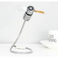 Miniatyrbild 4 av 5: LED USB-fläkt, Ny Kreativ Programmerbar USB-driven Portabel Fläkt, Mini Svanhals DIY Meddelandefläkt