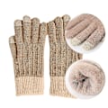 Miniatyrbild 3 av 5: Vinter Touchscreen Stretch Thermal Magic Handskar Varm Ull Stickad Tjock Fleece Style2