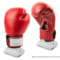 Miniatyrbillede 4 af 5: Opbevaringsholder til boksehandsker 2 stk. Akryl Vertikal Display Stand Nem Stand