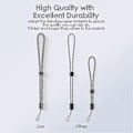 Miniatyrbilde 4 av 4: Håndleddsstropp Lanyard. 10 Pakk Justerbare Fargerike Nylon Håndleddsstropper-jie