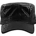 Miniatyrbild 3 av 5: Army Cap Basic Vardaglig Militärstil Hatt Svart