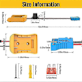 Miniatyrbilde 3 av 5: Peg Perego 20V Batteriledningsnettadapter for Power Wheels 12AWG