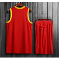 Miniatyrbild 2 av 3: Baskettröja för män andas i 100 % polyester red 2XL