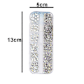 Miniatyrbild 2 av 5: Strass-stenar med platt baksida för nagelkonst, för akrylnaglar DIY-hantverk kvinnor smink nagelkonstdekorationer