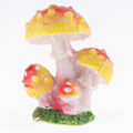 Miniatyrbilde 2 av 5: 2X Miniatyr Sopp Figur Dekor Hode