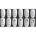Miniatyrbild 3 av 3: Glue Fix Crystal FlatBack Rhinestones (ss20 576 st, Ametist)