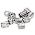 Miniatyrbilde 3 av 5: 10 stk. Innsettingsmutter, hunngjenget innsetting M8*1.25 hann M10*1.5 Lang 12 mm Bunnhull 9,0 mm Rustfritt stål Installasjonsmutter Reparer gjenget hylse Sokkel Scr