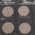 Miniatyrbild 4 av 6: 1 ark 30 fickor Transparent klar plastförvaring av mynthållare