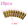 Miniatyrbild 1 av 3: 10st Borrchuckar Collet Bits 4,8 mm 0,5-3,2 mm Skaft för Dremel