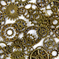 Miniatyrbild 2 av 4: 20st Bronze Watch Parts Steampunk Cyberpunnk Cogs Gears DIY