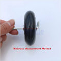Miniatyrbild 6 av 6: 2 set od 48mm bagage resväska ersättning Solid hjul reparation