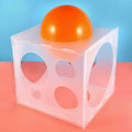 Miniatyrbild 6 av 8: 11 hål Balloon Sizer Cube Mall Box 2-10 inches för bröllop
