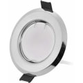 Pikkukuva 2 / 5: 3 kpl Ultra Ohut Upotettu LED-Spotit 3x5W Himmennettävä Lamppu 220V Spot-Moduuli, Poraus 55Mm, Himmennettävä, Lämmin Valkoinen 3000K, 120° Säde Kulma