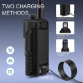 Miniatyrbillede 4 af 5: Ham Radio Multi-bånd To-vejs Radio Vejr Modtager Høj Effekt Håndholdt Walkie Talkies Lang Rækkevidde, En-knap Frekvens Match, Type C Opladning, Luftbånd 1 pc
