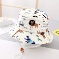 Miniatyrbild 5 av 5: Barnhatt Justerbar Solhatt Andningsbar Strandhatt För Pojkar Flickor_ll Lion 2-6 Years