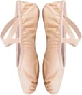 Balletdansesko Split Sål Flade Gymnastik Dansesko Lyserød 6.5 UK 6.5 UK Lightpink